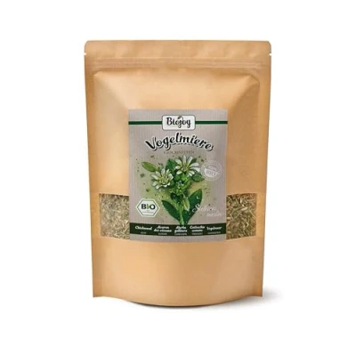 Afbeelding van Biojoy Biologische vogelmuur (250 g), gedroogd en gesneden, voor het zetten van thee, puur zonder additieven (Stelaria media)