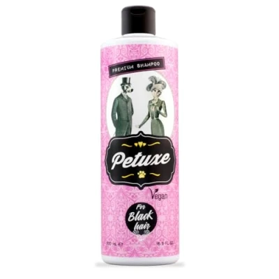 Afbeelding van Petuxe black hair / vegan hondenshampoo