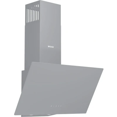Afbeelding van Wiggo WE A641G(G) Schuine Afzuigkap 60cm Grijs Glas