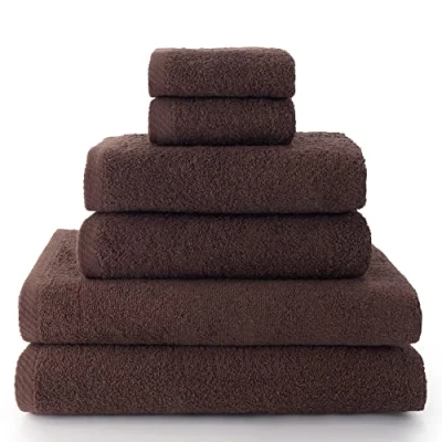 Afbeelding van Top Towels Handdoekenset 2 badhanddoeken, badhanddoeken en bidethanddoeken 100% katoen 500 g/m4
