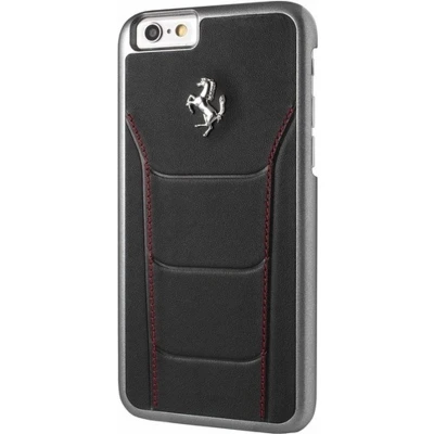 Afbeelding van Ferrari GT 458 hoesje voor iPhone 6 / 6S zwart en rood
