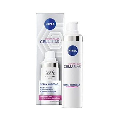 Afbeelding van 1+1 gratis: Nivea CELLular Hyaluron Anti Age Verstevigend Serum 40 ml