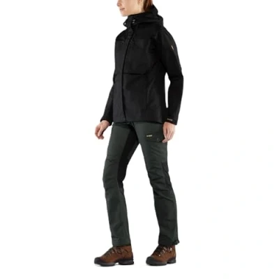 Afbeelding van Kaipak Curved Wandelbroek Dames Black 990 36 Zwart