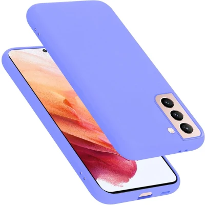 Afbeelding van Cadorabo Hoesje geschikt voor Samsung Galaxy S21 5G in LIQUID LICHT PAARS Beschermhoes gemaakt van flexibel TPU silicone Case Cover