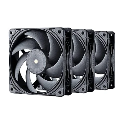 Afbeelding van Phanteks PH F120T30_BG_3P PC ventilator Zwart (b x h d) 120 30 mm