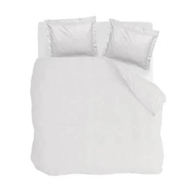 Afbeelding van Walra Dekbedovertrek Forever Cotton Wit 240x220 cm Lits jumeaux Dubbele doorlopende instopstrook 100% Percale katoen