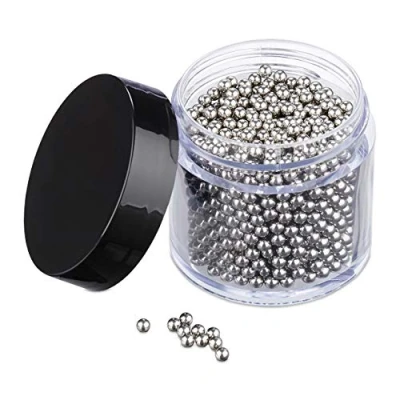 Afbeelding van Relaxdays reinigingsparels 1000 stuks cleaner edelstaal vazenreiniger 3 mm