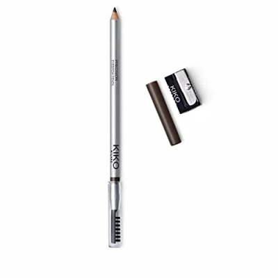 Afbeelding van KIKO Milano Precision Eyebrow Pencil 01 Wenkbrauwstift met harde formule voor microprecisie en scheidingskam