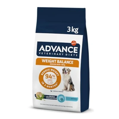 Afbeelding van Advance Veterinary Diet Dog Weight Balance Medium / Maxi 3 KG