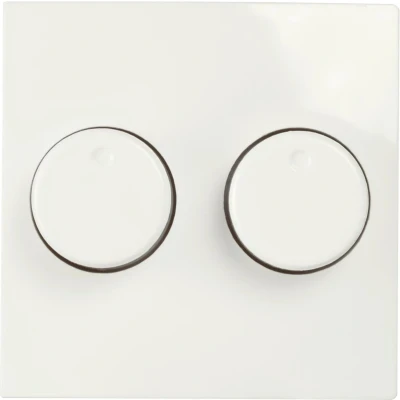 Afbeelding van Centraalplaat ION Industries E1 (Dimmer, Duo, Wit)