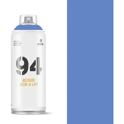 Afbeelding van MTN94 Marseille Blauwe spuitverf 400ml lage druk en matte afwerking
