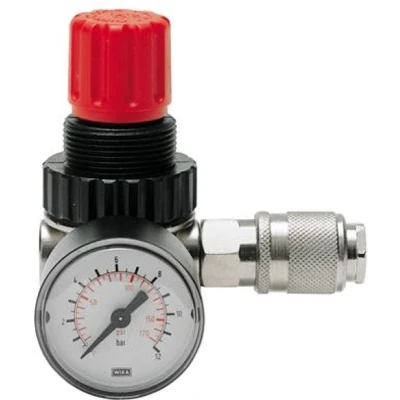 Afbeelding van CriKo drukregelaar voor compressor Orion snelkoppeling 1/4&quot; 0 tot 12 bar