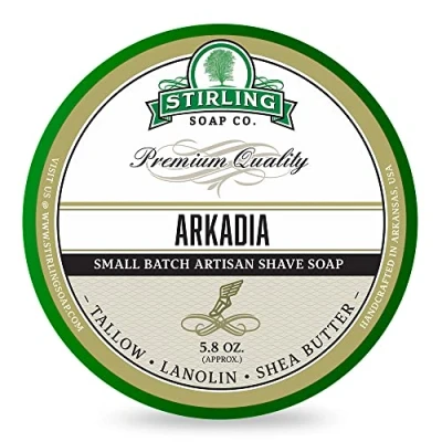 Afbeelding van Stirling Soap Co. scheercrème Arkadia 165ml