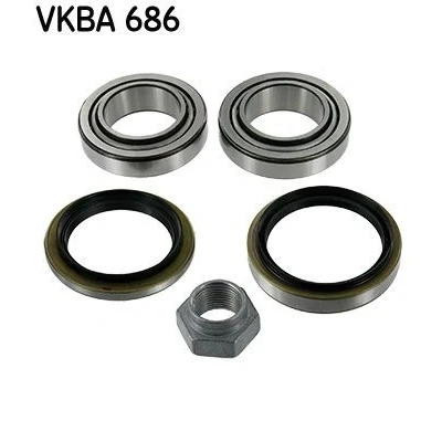Afbeelding van Skf Wiellagerset VKBA 686