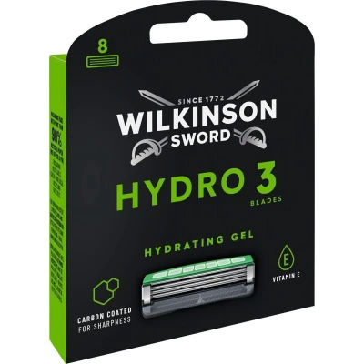Afbeelding van Wilkinson Sword Hydro 3 Scheermesjes 8 Stuks