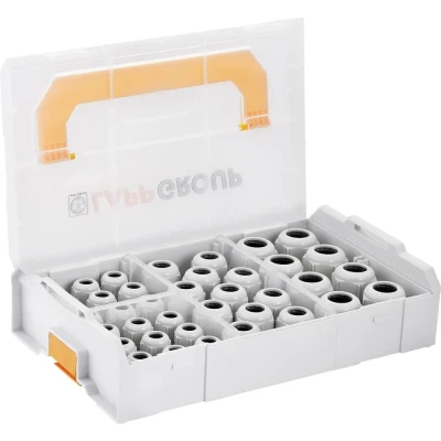 Afbeelding van LAPP 53110040 Wartel assortiment Polyamide Zilver grijs (RAL 7001) 1 set(s)