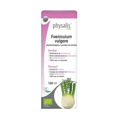 Afbeelding van Physalis Liquide Gouttes de plantes Foeniculum Vulgare