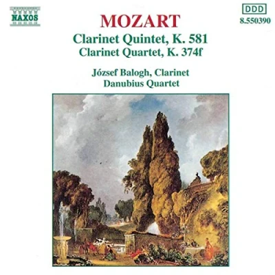 Afbeelding van József Balogh, Danubius String Quartet Mozart: Clarinet Quintet &amp; (CD)