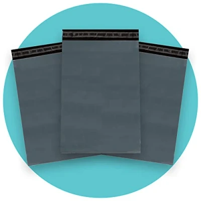 Afbeelding van Triplast 1000 stuks verzendzakken, kunststof, grijs, 25,4 x 35,6 cm