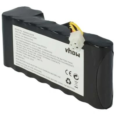 Afbeelding van vhbw Li Ion accu 6800 mAh (18 V) voor grasmaaiers, zoals Husqvarna 5806833 01, 580683301
