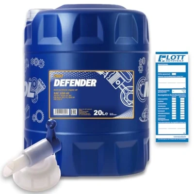 Image de MANNOL Defender 10W 40 Motoröl 20l Kanister
