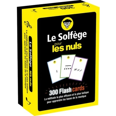 Image de Flashcards Le solfège pour les Nuls