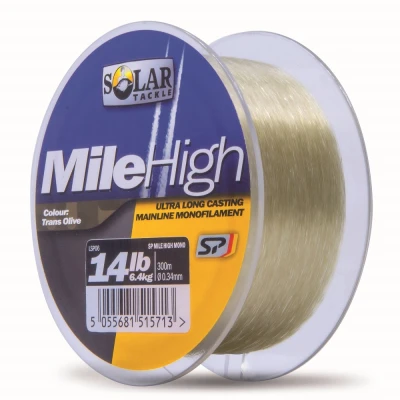Afbeelding van Solar SP C Tech Mile High Mono 17Lb, 300M Spool (0.37Mm Diameter) Nylon vislijn