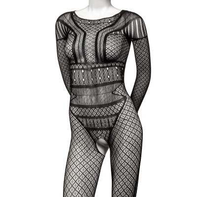 Afbeelding van CalExotics Scandal Plus Size Full Length Lace Body Suit Zwart