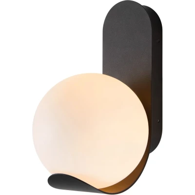Afbeelding van Nordlux Dalius wandlamp zwart