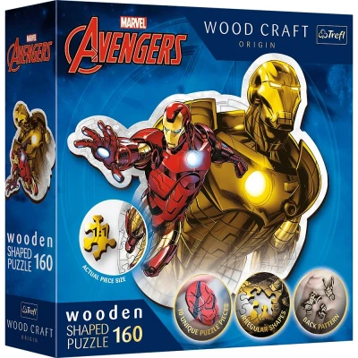 Afbeelding van Avengers Puzzel hout Brave Iron Man 5900511201833