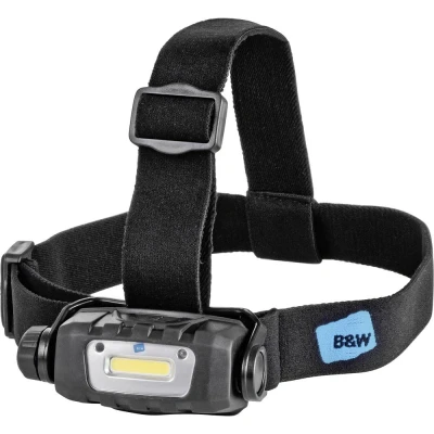 Afbeelding van B &amp; W International Sensor Head Hoofdlamp LED werkt op een accu 250 lm 7 h