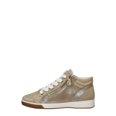 Afbeelding van ara Sneakers hoog sand, Dames, Maat: 41, Sand Nubukleer