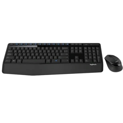 Afbeelding van Logitech Wireless Combo MK345 toetsenbord Inclusief muis RF Draadloos Tsjechisch Zwart