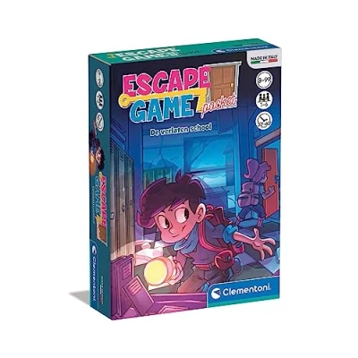 Afbeelding van Clementoni Bordspel Escape Game De Verlaten School Gezelschapsspel voor Familie Vanaf 8 jaar