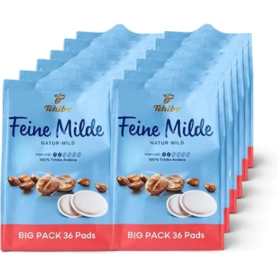 Afbeelding van Tchibo Feine Milde Koffiepads 12 x 36 stuks