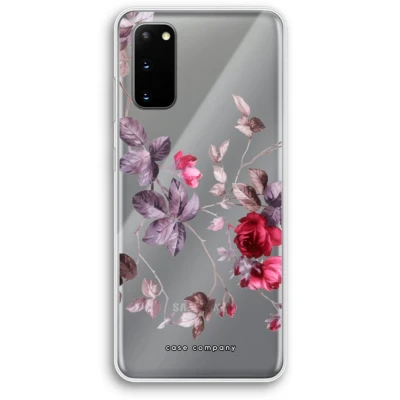 Afbeelding van Case Company® hoesje geschikt voor Samsung Galaxy S20 Mooie bloemen Soft Cover Telefoonhoesje Bescherming aan alle Kanten en Schermrand