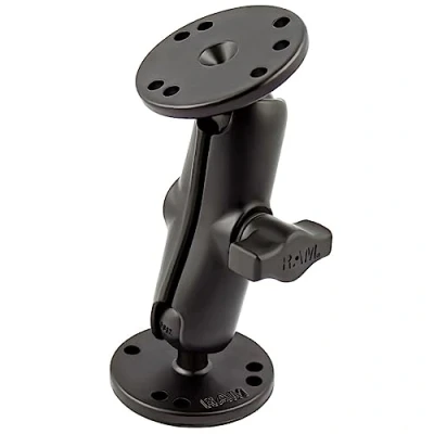 Afbeelding van RAM Mount Dual Socket Arm W/2 2,5 inch ronde basis