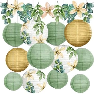 Afbeelding van YBwanli Bloemen lantaarn 2