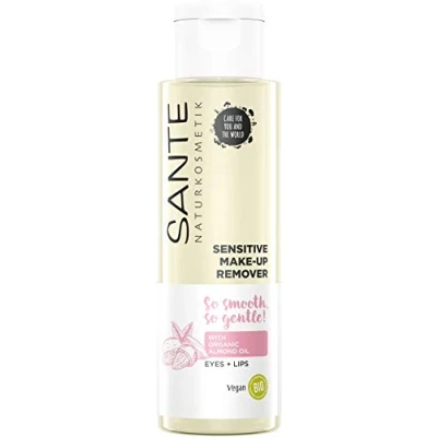 Afbeelding van Sante Naturkosmetik, gevoelige make up remover voor de huid, verwijdert ogen en lippen, ook geschikt waterdichte up, met waardevolle biologische oliën,