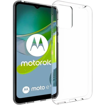 Afbeelding van Accezz Hoesje Geschikt voor Motorola Moto E13 Siliconen Clear Backcover Transparant