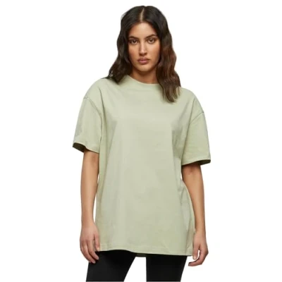Afbeelding van Build Your Brand Oversized boyfriend T shirt voor dames, Salvia