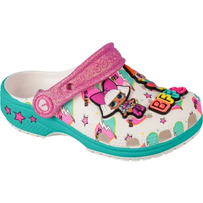Afbeelding van Crocs LOL Surprise BFF Muiltjes voor kinderen, Maat: 19/20, White Kunststof