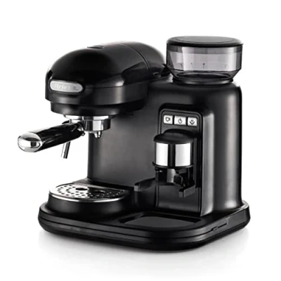 Afbeelding van Ariete 1318 Moderna Espressomachine Pistonmachine Koffiemachine met Bonen zwart