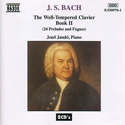 Afbeelding van Jeno Jando Wohltemperierte Klavier 2 (2 CD)