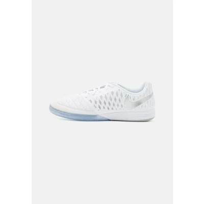 Afbeelding van NIKE Performance Lunargato II Zaalvoetbalschoenen, Maat: 40.5, White/chrome Leer/ synthetisch