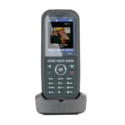 Afbeelding van Agfeo DECT 78 IP telefoon Grijs Draadloze handset Bureau/Bank IP65 249, Telefoon,