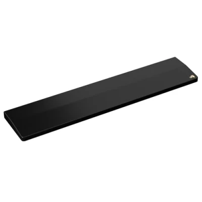 Afbeelding van Glorious Gaming Houten polssteun voor toetsenborden (volledige maat) witte as, middelgrote korrel, glad oppervlak, zweetbestendig, antislip onderkant, 430 x 100 19 mm onyx
