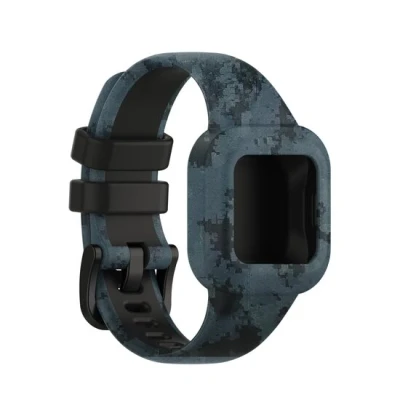 Afbeelding van Siliconen bandje met print Camouflage Garmin Vivofit Junior 3