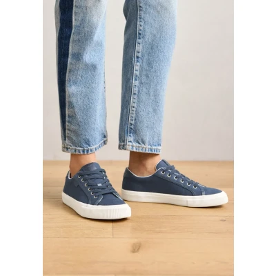 Afbeelding van Geox Emmeleny Sneakers laag, Dames, Maat: 37, Navy Kunststof/ textiel