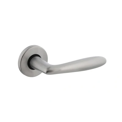 Afbeelding van Deurklink chroom mat Phobos Ø49x7 mm